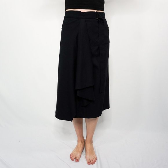 Totokaelo Dresses & Skirts - TOTOKAELO Shuri Wool Blend Pleated Wrap Skirt NWT